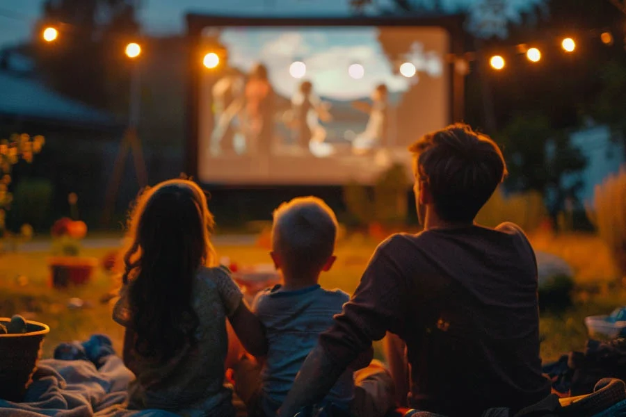 movie theater in home